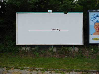 z nudow - tasma izolacyjna na billboard'zie